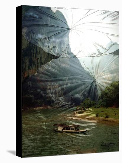 Li River Journey-Suzanne Silk-Stretched Canvas