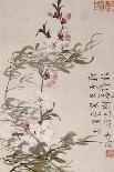 A Page (Flowers) from Flowers and Bird, Vegetables and Fruits-Li Shan-Framed Giclee Print