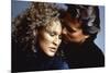 Liaison fatale Fatal attraction by Adrian Lyne with Glenn Close and Michael Douglas, 1987 (photo)-null-Mounted Photo