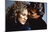 Liaison fatale Fatal attraction by Adrian Lyne with Glenn Close and Michael Douglas, 1987 (photo)-null-Mounted Photo