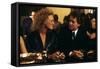 Liaison fatale Fatal attraction by Adrian Lyne with Glenn Close and Michael Douglas, 1987 (photo)-null-Framed Stretched Canvas