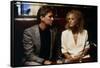 Liaison fatale Fatal attraction by Adrian Lyne with Michael Douglas and Glenn Close, 1987 (photo)-null-Framed Stretched Canvas