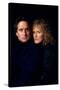 Liaison fatale Fatal attraction by Adrian Lyne with Michael Douglas and Glenn Close, 1987 (photo)-null-Stretched Canvas