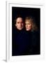 Liaison fatale Fatal attraction by Adrian Lyne with Michael Douglas and Glenn Close, 1987 (photo)-null-Framed Photo