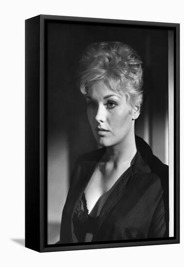 Liaisons Secretes STRANGERS WHEN WE MEET by Richard Quine with Kim Novak, 1960 (b/w photo)-null-Framed Stretched Canvas