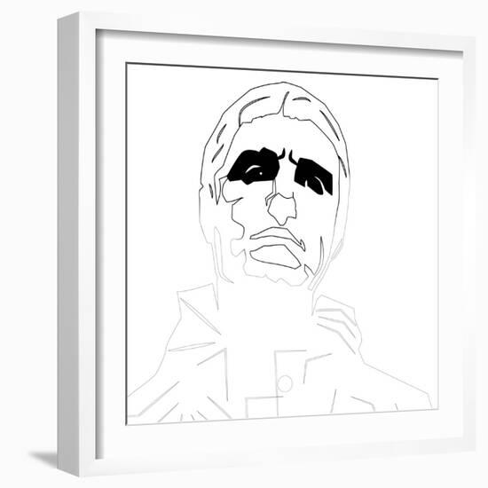 Liam Gallagher Oasis-Logan Huxley-Framed Premium Giclee Print