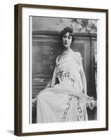 Liane de Pougy French Actress-null-Framed Photographic Print