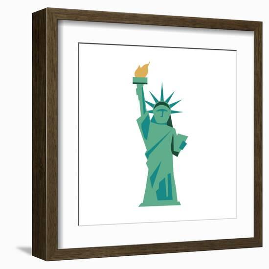 Lib from New York-Tosh-Framed Art Print