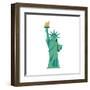 Lib from New York-Tosh-Framed Art Print