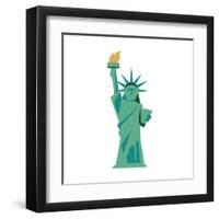 Lib from New York-Tosh-Framed Art Print