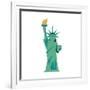 Lib from New York-Tosh-Framed Premium Giclee Print