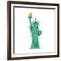 Lib from New York-Tosh-Framed Premium Giclee Print