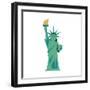 Lib from New York-Tosh-Framed Premium Giclee Print