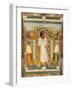 Libation of the Dead, Interior of the Sarcophagus of Amenemipet, Priest of the Cult of Amenophis-Egyptian 18th Dynasty-Framed Giclee Print