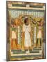 Libation of the Dead, Interior of the Sarcophagus of Amenemipet, Priest of the Cult of Amenophis-Egyptian 18th Dynasty-Mounted Giclee Print