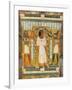 Libation of the Dead, Interior of the Sarcophagus of Amenemipet, Priest of the Cult of Amenophis-Egyptian 18th Dynasty-Framed Giclee Print