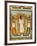 Libation of the Dead, Interior of the Sarcophagus of Amenemipet, Priest of the Cult of Amenophis-Egyptian 18th Dynasty-Framed Giclee Print