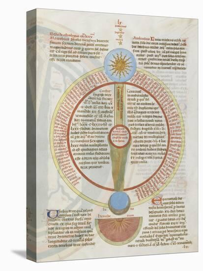Liber Floridus by Lambert of Saint-Omer: Astrology-null-Stretched Canvas