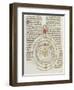 Liber Floridus by Lambert of Saint-Omer: the Universe-null-Framed Giclee Print