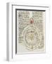 Liber Floridus by Lambert of Saint-Omer: the Universe-null-Framed Giclee Print