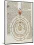 Liber Floridus by Lambert of Saint-Omer: the Universe-null-Mounted Giclee Print