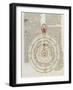 Liber Floridus by Lambert of Saint-Omer: the Universe-null-Framed Giclee Print