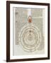 Liber Floridus by Lambert of Saint-Omer: the Universe-null-Framed Giclee Print