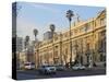 Liberador Avenue, view of the headquarters of the Pontifical Catholic University of Chile, Santiago-Karol Kozlowski-Stretched Canvas