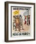 Liberal Party Poster for the British General Election of January 1910 (Colour Litho)-English-Framed Premium Giclee Print