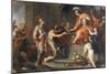 Liberality: Alexander the Great Rewarding His Captains-Francesco Fernandi-Mounted Giclee Print