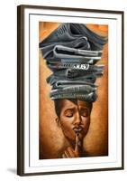 Liberated Thoughts-Salaam Muhammad-Framed Art Print