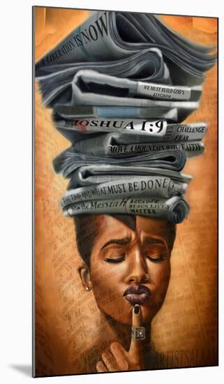 Liberated Thoughts-Salaam Muhammad-Mounted Art Print