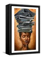 Liberated Thoughts-Salaam Muhammad-Framed Stretched Canvas