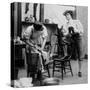 Liberated Woman On Wash Day, 1901-Science Source-Stretched Canvas