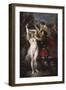 Liberation of Andromeda by Perseus, Greek Hero Who Has Just Saved the Princess-Peter Paul Rubens-Framed Giclee Print