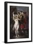 Liberation of Andromeda by Perseus, Greek Hero Who Has Just Saved the Princess-Peter Paul Rubens-Framed Giclee Print