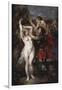 Liberation of Andromeda by Perseus, Greek Hero Who Has Just Saved the Princess-Peter Paul Rubens-Framed Giclee Print