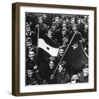 Liberation of Belgrade, October 1944-null-Framed Giclee Print