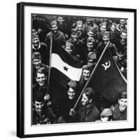 Liberation of Belgrade, October 1944-null-Framed Giclee Print