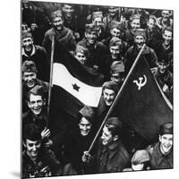 Liberation of Belgrade, October 1944-null-Mounted Giclee Print