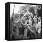 Liberation of Paris, August, 1944: Paul Casanova, French Soldier of 2nd Armoured Leclerc Division-null-Framed Stretched Canvas