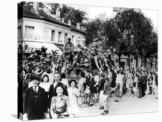 Liberation of Paris, August 1944-null-Stretched Canvas