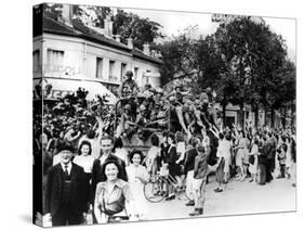 Liberation of Paris, August 1944-null-Stretched Canvas