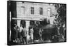 Liberation of Paris, August 1944-null-Framed Stretched Canvas