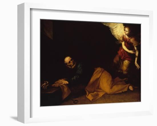 Liberation of Saint Peter-Jusepe de Ribera-Framed Giclee Print