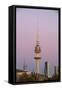 Liberation Tower, Kuwait City, Kuwait, Middle East-Jane Sweeney-Framed Stretched Canvas