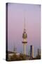 Liberation Tower, Kuwait City, Kuwait, Middle East-Jane Sweeney-Stretched Canvas