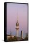 Liberation Tower, Kuwait City, Kuwait, Middle East-Jane Sweeney-Framed Stretched Canvas