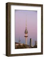 Liberation Tower, Kuwait City, Kuwait, Middle East-Jane Sweeney-Framed Photographic Print