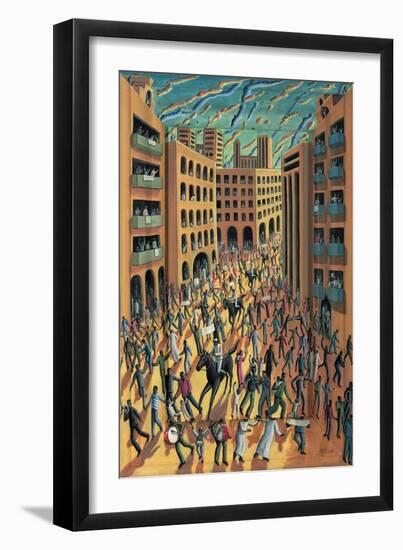 Liberation-PJ Crook-Framed Giclee Print